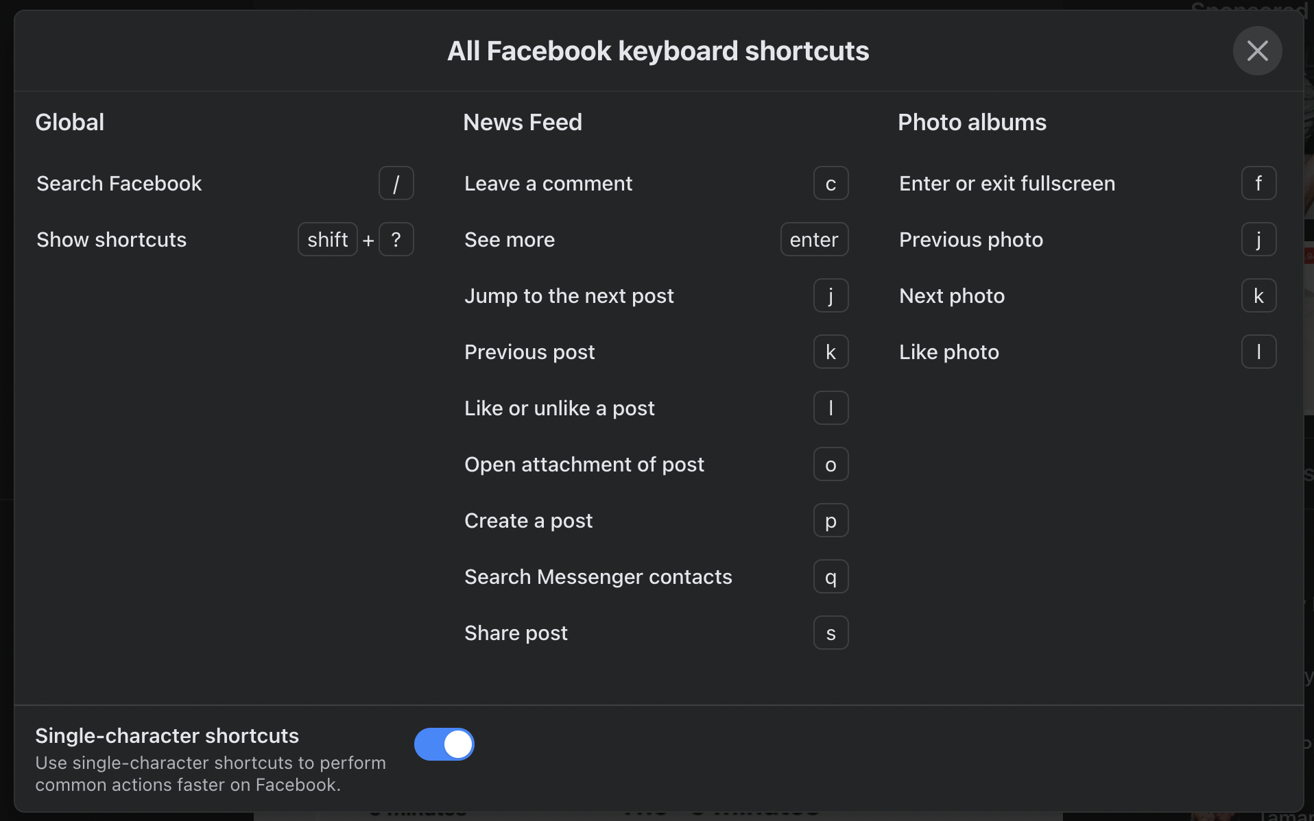Fb Key Types Focus Management
